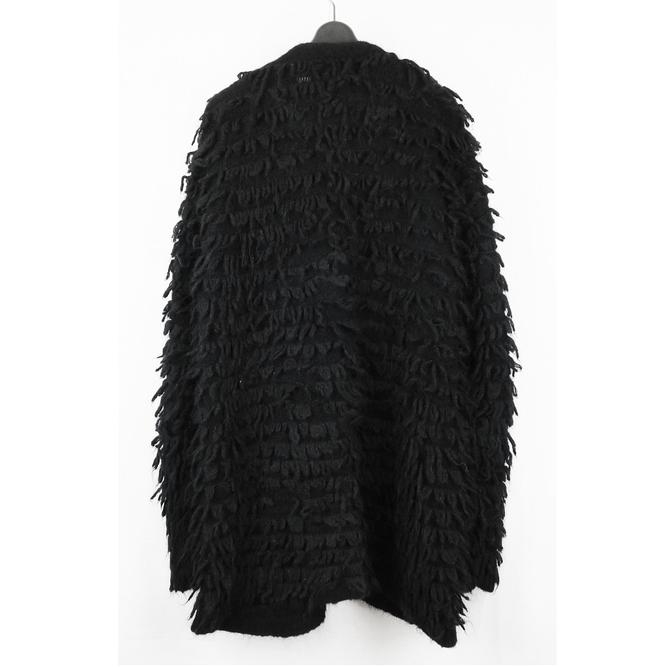SALE30%OFF/nude:masahiko maruyama ・ヌード:マサヒコマルヤマ/3GG Long Pile Knit CARDIGAN/Black | nude:masahiko maruyama | 12