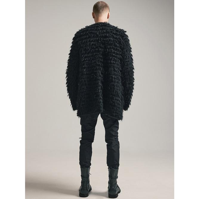 SALE30%OFF/nude:masahiko maruyama ・ヌード:マサヒコマルヤマ/3GG Long Pile Knit CARDIGAN/Black | nude:masahiko maruyama | 15