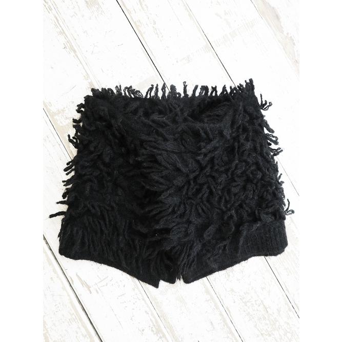 SALE30%OFF/nude:masahiko maruyama ・ヌード:マサヒコマルヤマ/3GG Long Pile Knit SNOOD/Black | nude:masahiko maruyama | 11