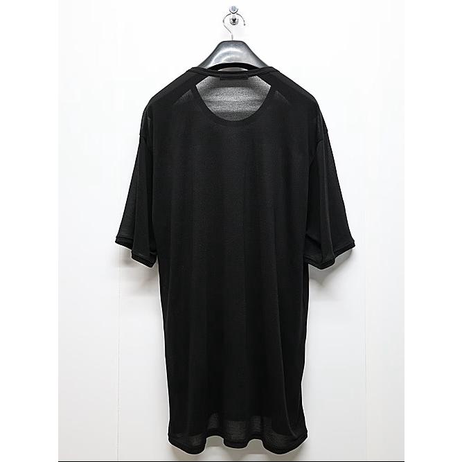 nude:masahiko maruyama ・ヌード:マサヒコマルヤマ/テンセル天竺 "メトロ" プリント半袖Tシャツ/Black | nude:masahiko maruyama | 03