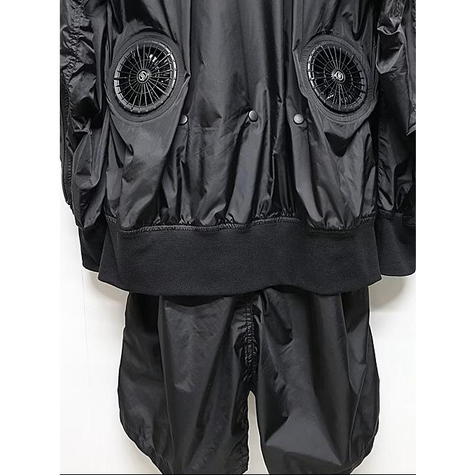 nude:masahiko maruyama ・ヌード:マサヒコマルヤマ/オーバーサイズボンバージャケット（裾パーツ取り外し可能）/Black | nude:masahiko maruyama | 07