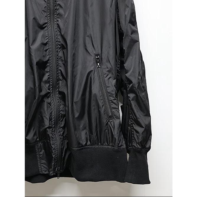 nude:masahiko maruyama ・ヌード:マサヒコマルヤマ/オーバーサイズボンバージャケット（裾パーツ取り外し可能）/Black | nude:masahiko maruyama | 13