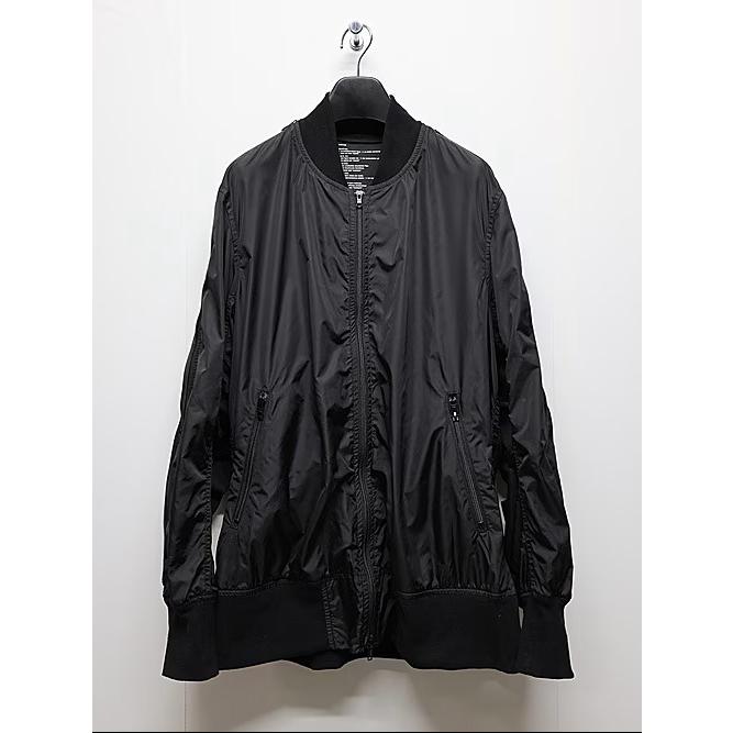nude:masahiko maruyama ・ヌード:マサヒコマルヤマ/オーバーサイズボンバージャケット（裾パーツ取り外し可能）/Black | nude:masahiko maruyama | 12