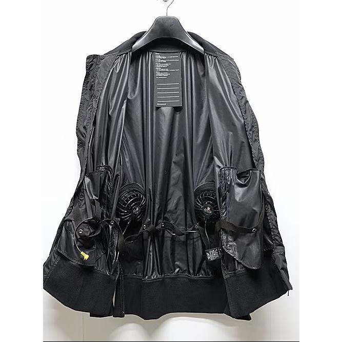 nude:masahiko maruyama ・ヌード:マサヒコマルヤマ/オーバーサイズボンバージャケット（裾パーツ取り外し可能）/Black | nude:masahiko maruyama | 16