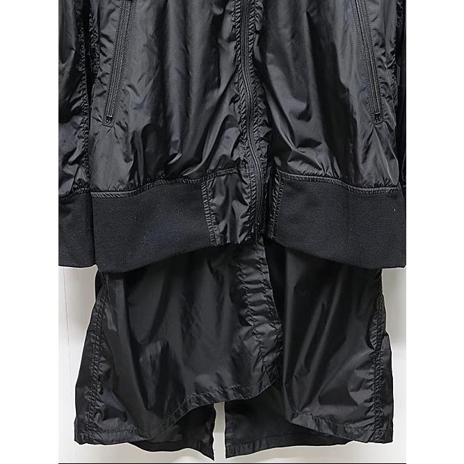 nude:masahiko maruyama ・ヌード:マサヒコマルヤマ/オーバーサイズボンバージャケット（裾パーツ取り外し可能）/Black | nude:masahiko maruyama | 03