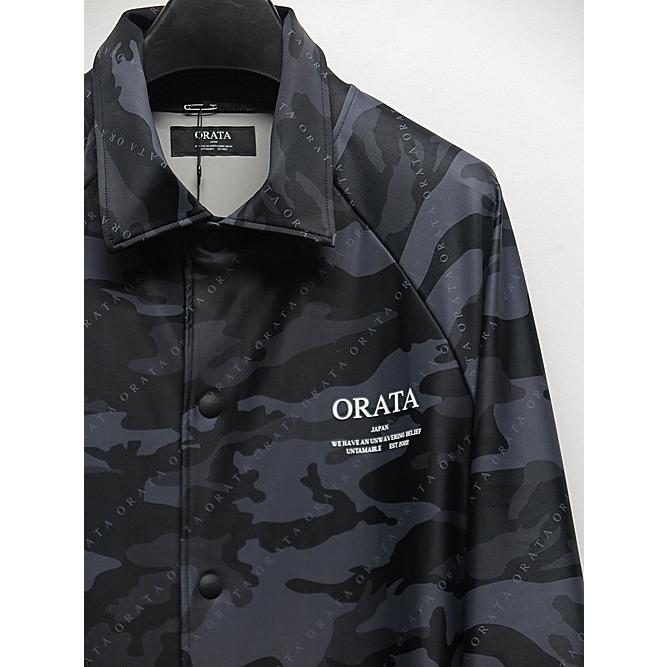 SALE40%OFF/ORATA・オラータ/RUSH COACH JACKT/BKCAMO｜offside｜05