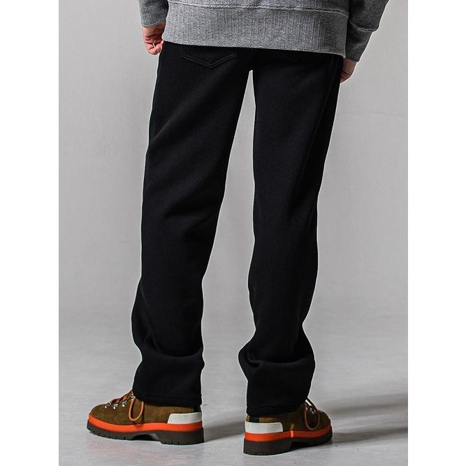 RESOUND CLOTHING・リサウンドクロージング/SEMIWAIDE AZE WIDE TUCK PANTS/BLACK_3