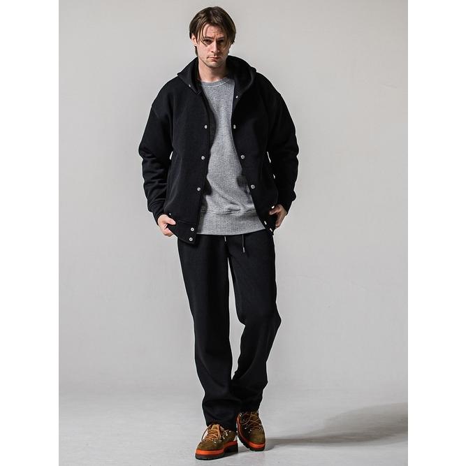 RESOUND CLOTHING・リサウンドクロージング/SEMIWAIDE AZE WIDE TUCK PANTS/BLACK_12