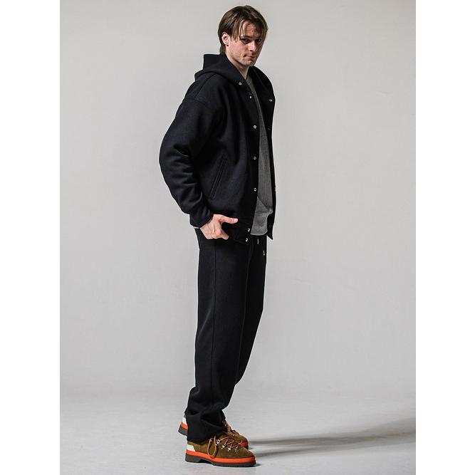 RESOUND CLOTHING・リサウンドクロージング/SEMIWAIDE AZE WIDE TUCK PANTS/BLACK_13