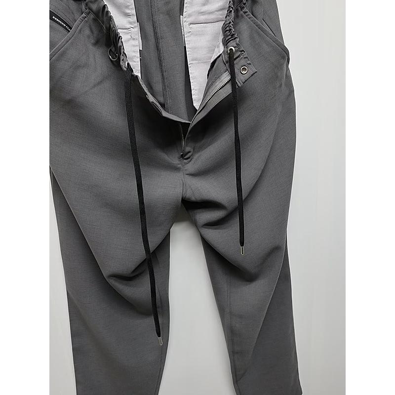 RESOUND CLOTHING・リサウンドクロージング/WIDE TAPERD PAT WIDE EASY PANTS/TWILLGREY_7