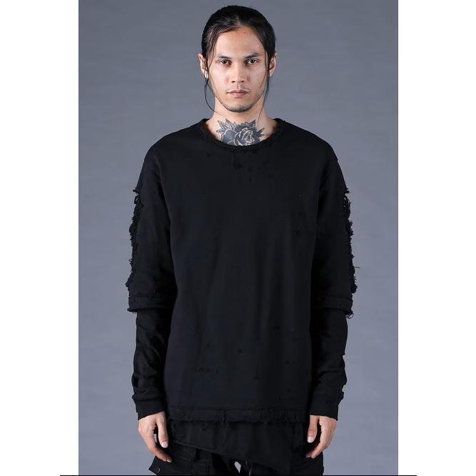 予約品）9〜10月入荷予定/D.HYGEN・ディーハイゲン/裏毛ショットガン 