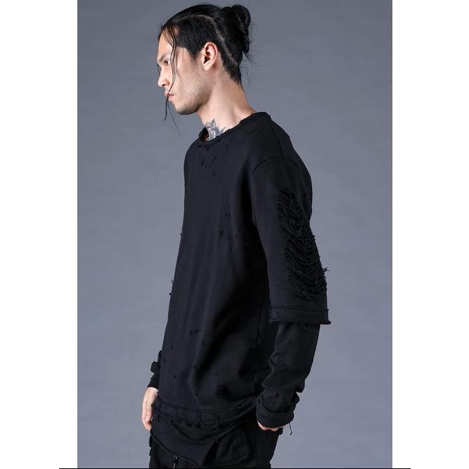 予約品）9〜10月入荷予定/D.HYGEN・ディーハイゲン/裏毛ショットガン 