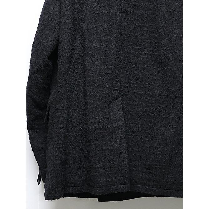 SALE30%OFF/D.HYGEN・ディーハイゲン/ブラッシングネップPコート/BLACK