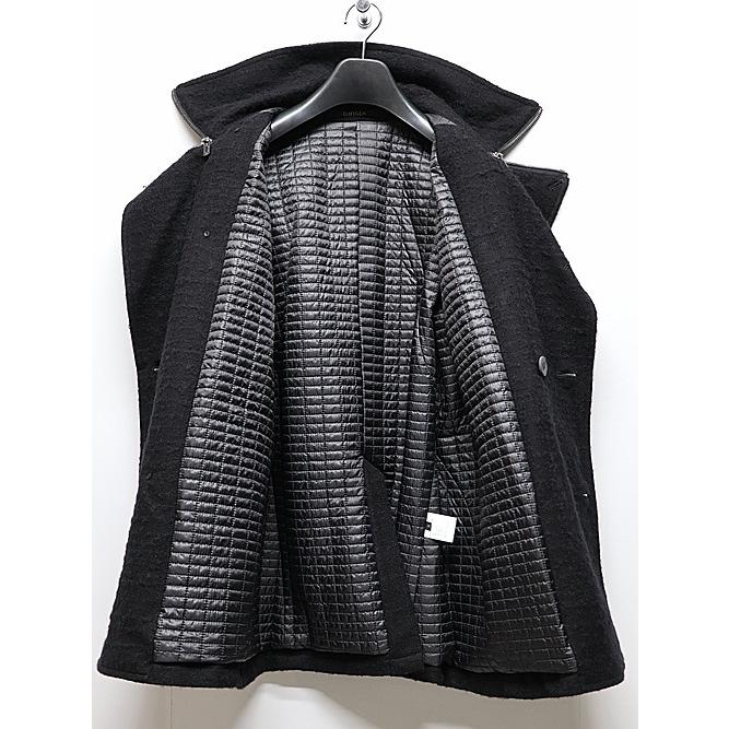 D.HYGEN （ディーハイゲン）コート ディーハイゲン D.HYGEN フェードランダムストライプハイネックコート