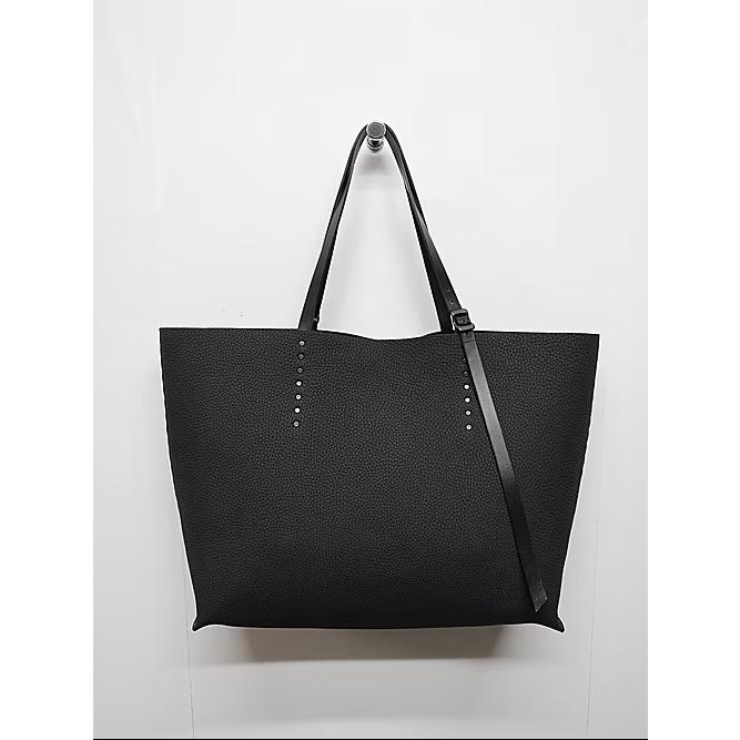 (予約品）9〜10月入荷予定/D.HYGEN・ディーハイゲン/Sinistraコラボレーションリベットバッグ/BLACKの画像