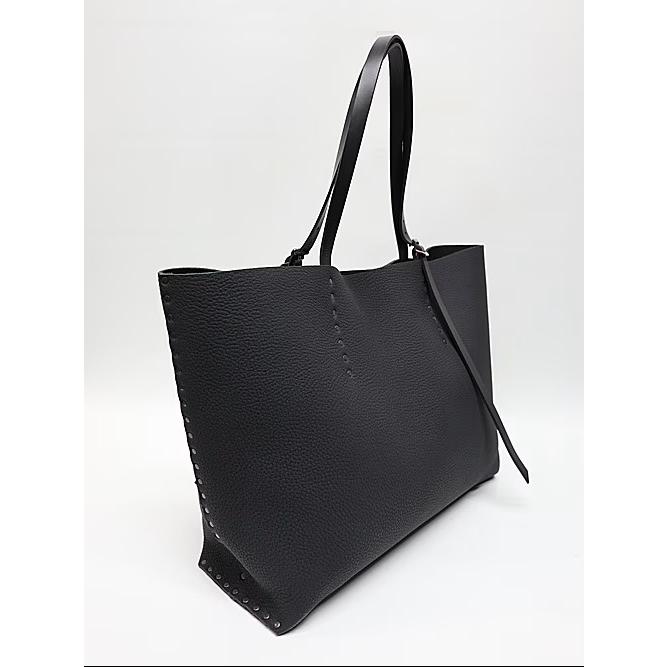 (予約品）9〜10月入荷予定/D.HYGEN・ディーハイゲン/Sinistraコラボレーションリベットバッグ/BLACKの画像
