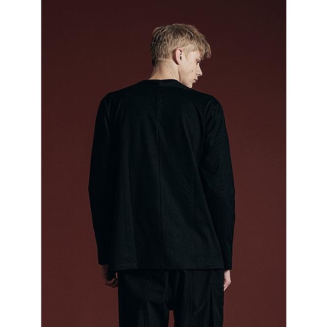 The Viridi-anne・ザ ヴィリディアン/COTTON JERSEY EMBROIDERED L/S T-SHIRT/BLACK｜offside｜10