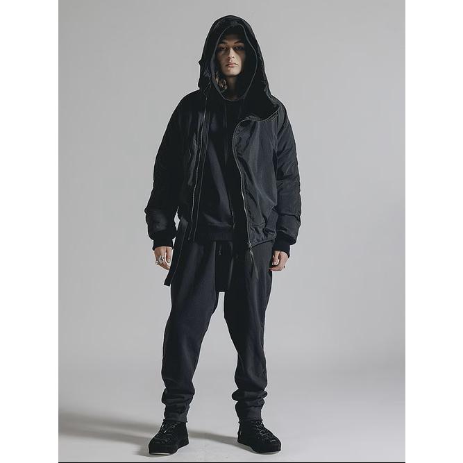 (予約品）8〜9月入荷予定/The Viridi-anne・ザ ヴィリディアン/フーデッドダウン/BLACKの画像