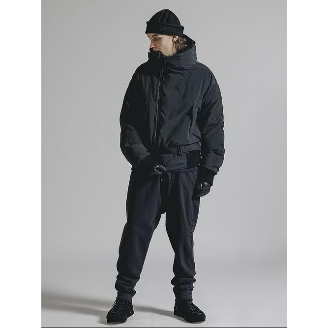 (予約品）8〜9月入荷予定/The Viridi-anne・ザ ヴィリディアン/フーデッドダウン/BLACKの画像