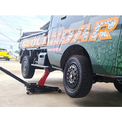 現行型500系ハイゼットジャンボ、サンバーグランドキャブ用サイドバー左右セット　オフロードファクトリー |  | 02