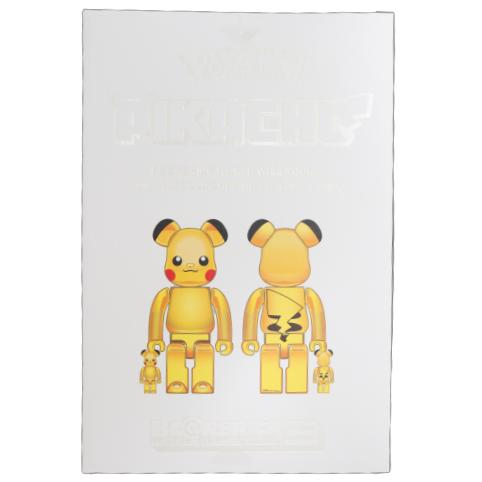 MEDICOM TOY(メディコムトイ) BE@RBRICK ピカチュウ GOLD CHROME Ver