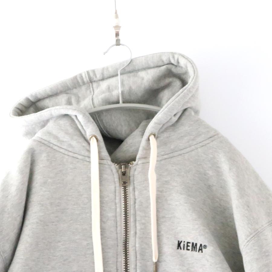 【中古】Kiema キーマ L メンズ ブルゾン ミリタリーブルゾン MA-1 HOODIE エムエーワン フーディー カーキ KFT010 中古A 古着｜ofreco｜03