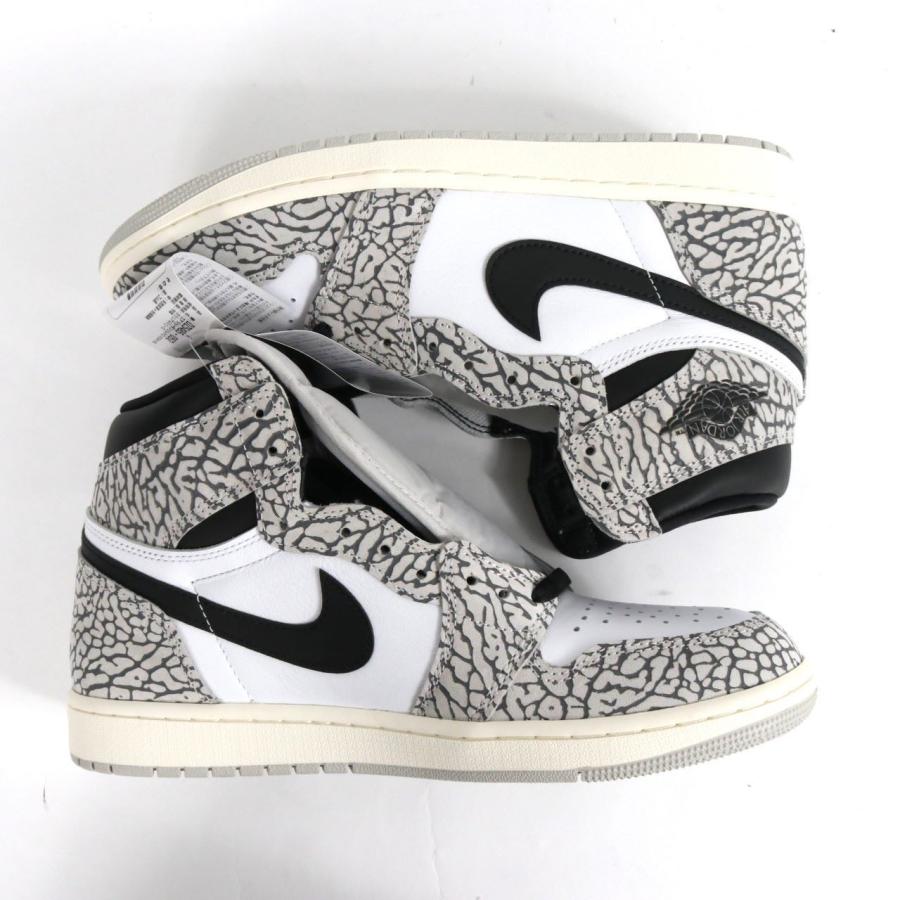 【中古】NIKE ナイキ 27.5cm メンズ シューズ スニーカー Nike Air Jordan 1 High OG White Cement 新品 古着｜ofreco｜04