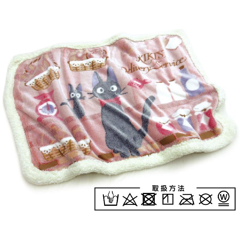 スタジオジブリ 魔女の宅急便 黒猫 ジジ 毛布 ひざ掛け サイズ 70