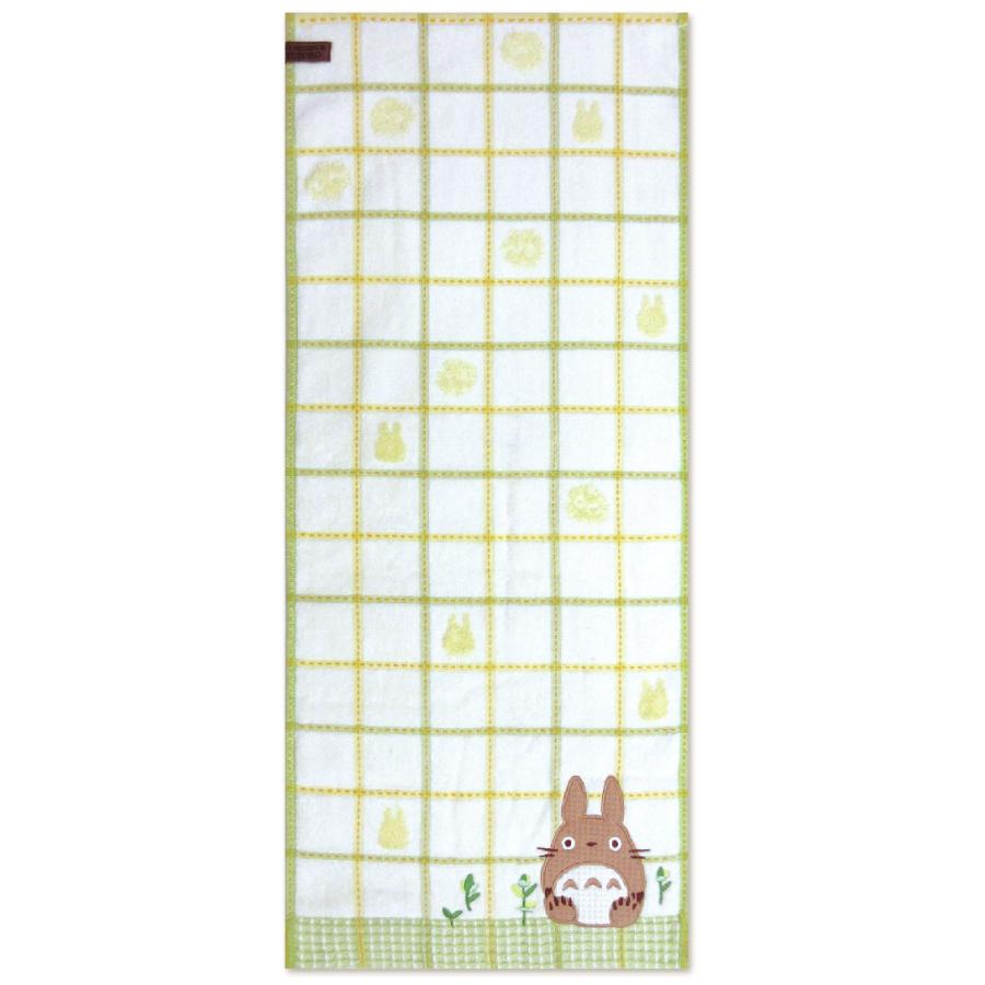 フェイスタオル となりのトトロ 34×80cm 綿100% オーガニックコットン