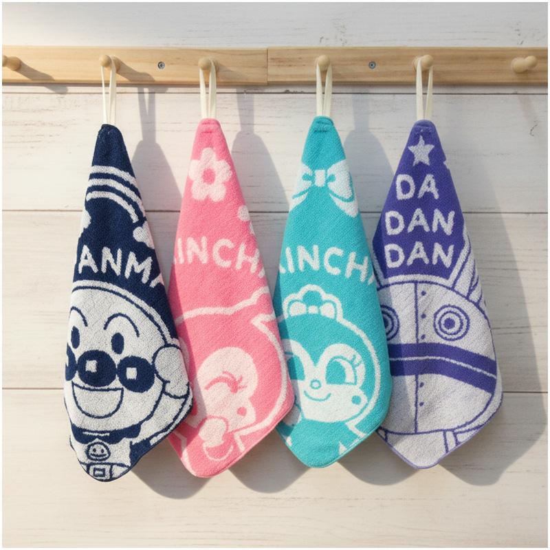 アンパンマン ループタオル 30×30cm 綿100％ ジャガード織り