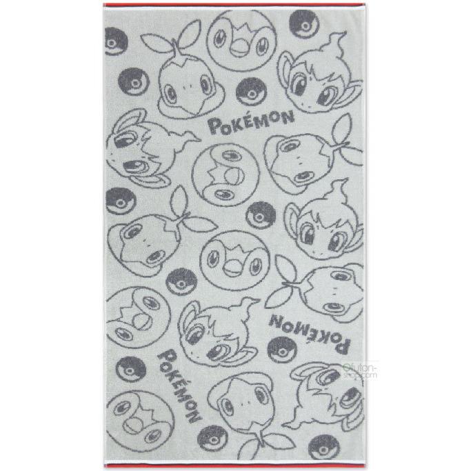 メール便ok ポケットモンスター ポケモン バスタオル L4784 イーブイ ジャガード生地