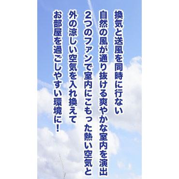 ツインファン 高須産業製 窓用換気扇 ウインドツインファン 送料無料 Fmt 0sm Og Land 通販 Yahoo ショッピング