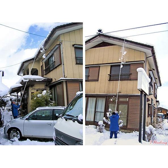 楽らく雪下ろし6m 雪庇落としプラス凍雪除去 トリプルセット 角度調節付 日本製 雪おとし 雪おろし 送料無料 Ti 021 Og Land 通販 Yahoo ショッピング