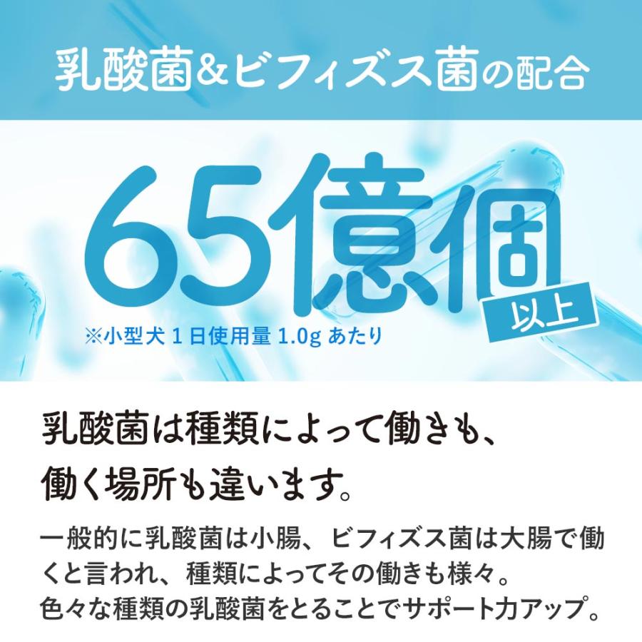 ペットサプリもぐもぐ 犬 犬用品 乳酸菌 ビフィズス菌 サプリ パウダー