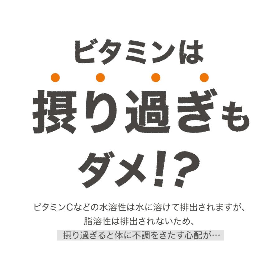 マルチビタミン （約12ヶ月分） サプリメント ナイアシン サプリ ビタミン 栄養機能食品 ビタミンC イノシトール ビタミンB ビオチン｜oga｜04