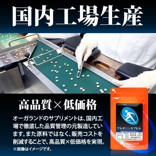 アルギニンカプセル （約1ヶ月分） サプリ アルギニン アミノ酸 元気 サプリメント クエン酸 シトルリン スポーツ ダイエット ポイント利用 | ogaland | 07