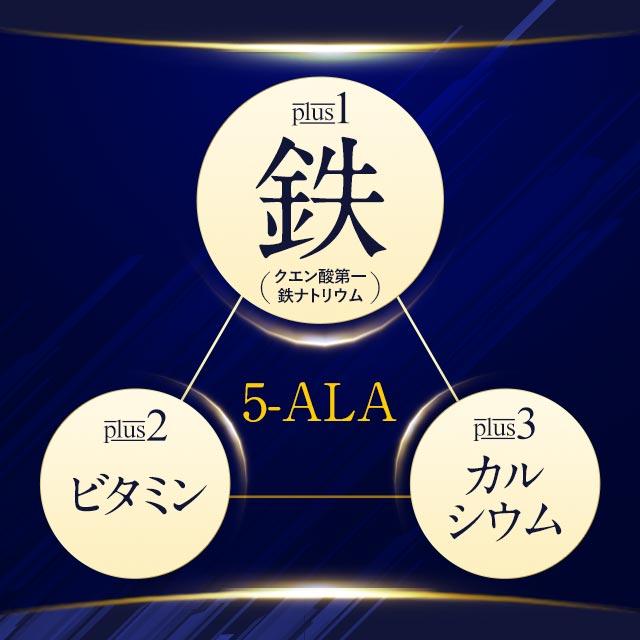 5-ALA 750（約3ヶ月分） 賞味期限最短2024年12月末まで サプリ サプリメント 5-アミノレブリン酸 2粒で50mg  ヘム 鉄 アミノ酸 外出も楽しく ala ALA サプリ｜oga｜12