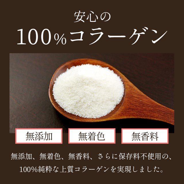 さらさらコラーゲン100 （100g） 高純度 100％ コラーゲンペプチド コラーゲンパウダー 国産 粉末 低分子 アミノ酸 エイジングケア 美容 ダイエット 豚 由来｜oga｜08