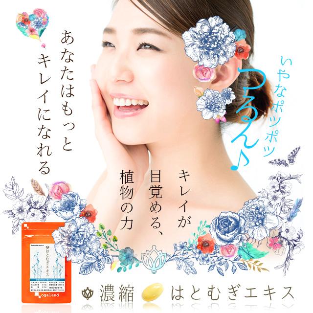 ogaland（オーガランド） はとむぎエキス （約3ヶ月分） サプリメント