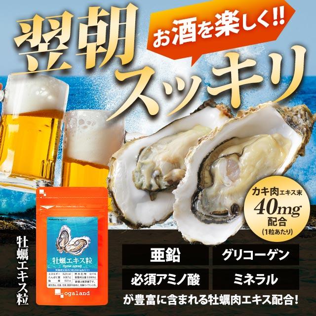 ogaland（オーガランド） 牡蠣エキス粒 （約3ヶ月分） サプリメント