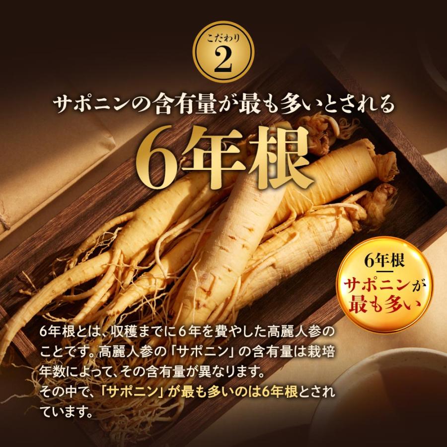 高麗人参カプセル （約3ヶ月分） 必須 アミノ酸 ミネラル サプリメント ビタミン カロテン サプリ サポニン ジンセノイド 元気 高麗人蔘 発酵 ポイント利用 | ogaland | 07
