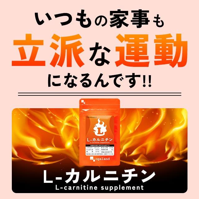 ogaland（オーガランド） L-カルニチン（約1ヶ月分）サプリ ダイエット