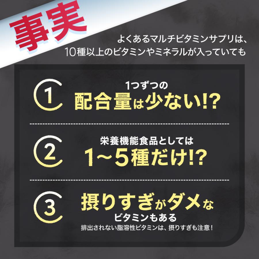 マルチビタミン （約1ヶ月分） サプリ ビタミンD C A 栄養機能食品 ビタミンB 葉酸 1日1粒 ポイント利用 | ogaland | 05