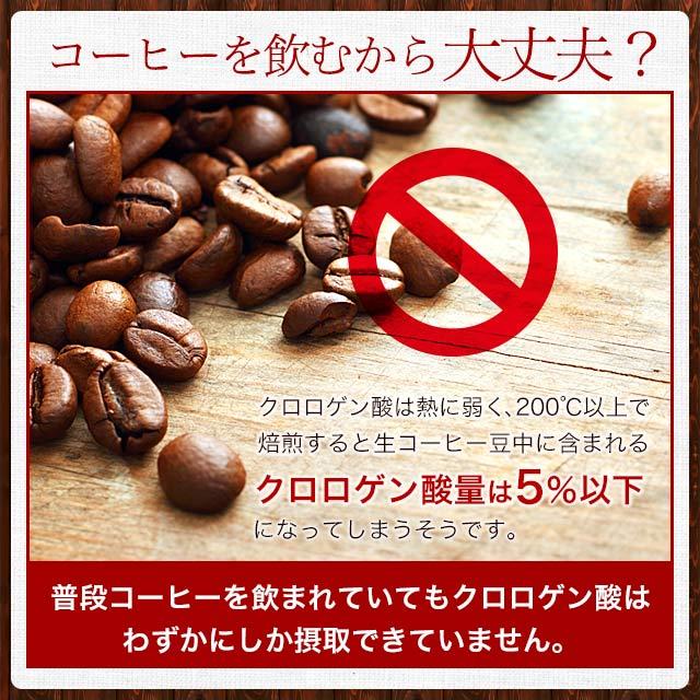 生コーヒークロロゲン酸 （約3ヶ月分） ダイエットコーヒー サプリメント サプリコーヒー豆 健康 美容 オーガランドポイント利用 | ogaland | 05