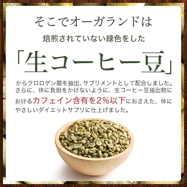 生コーヒークロロゲン酸 （約3ヶ月分） ダイエットコーヒー サプリメント サプリコーヒー豆 健康 美容 オーガランドポイント利用 | ogaland | 06