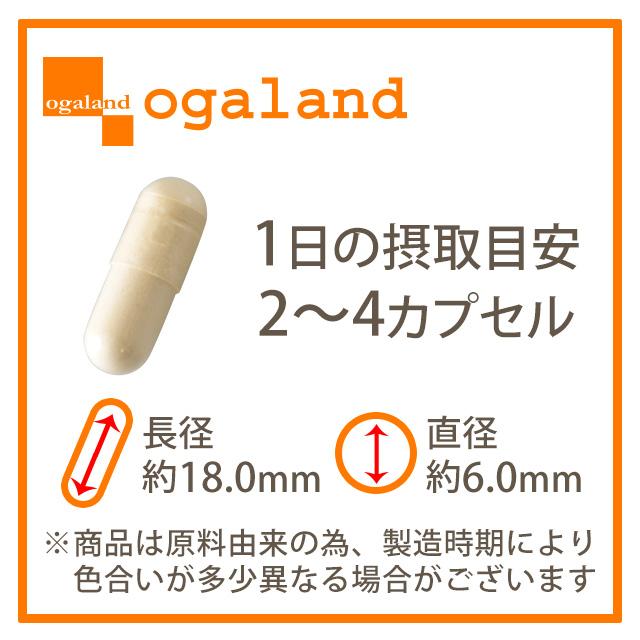 ogaland（オーガランド） ヒアルロン酸 サプリ コラーゲンをW配合 約3