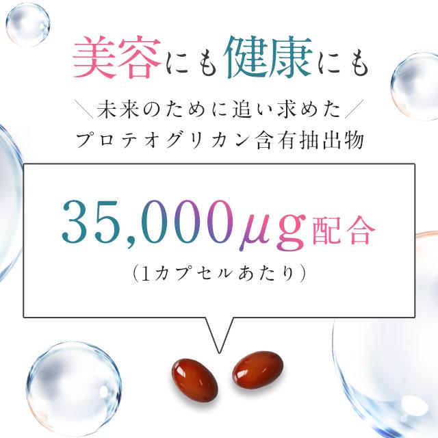 プロテオグリカン（約6ヶ月分） 1カプセル35000μg サプリメント プラセンタ ヒアルロン酸 サプリ コラーゲン ポイント利用 | ogaland | 09