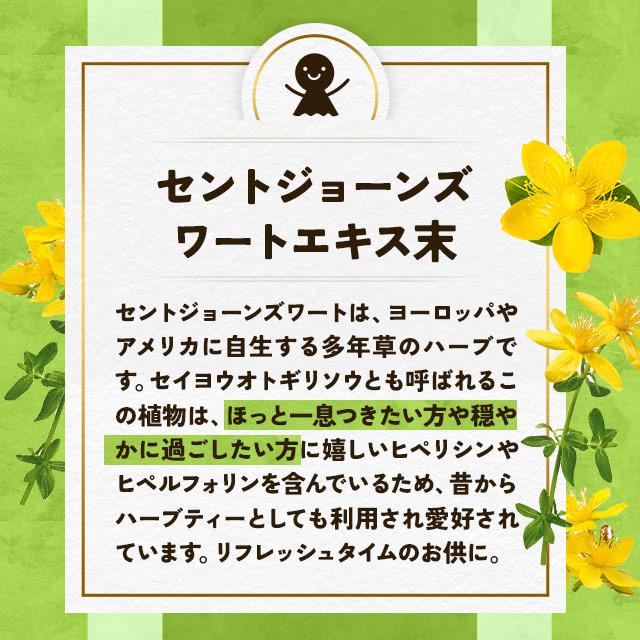 セントジョーンズワート （約3ヶ月分） サプリ サプリメント ギャバ テアニン グリシン トリプトファン カモミール 忙しい現代人に ポイント利用 | ogaland | 06