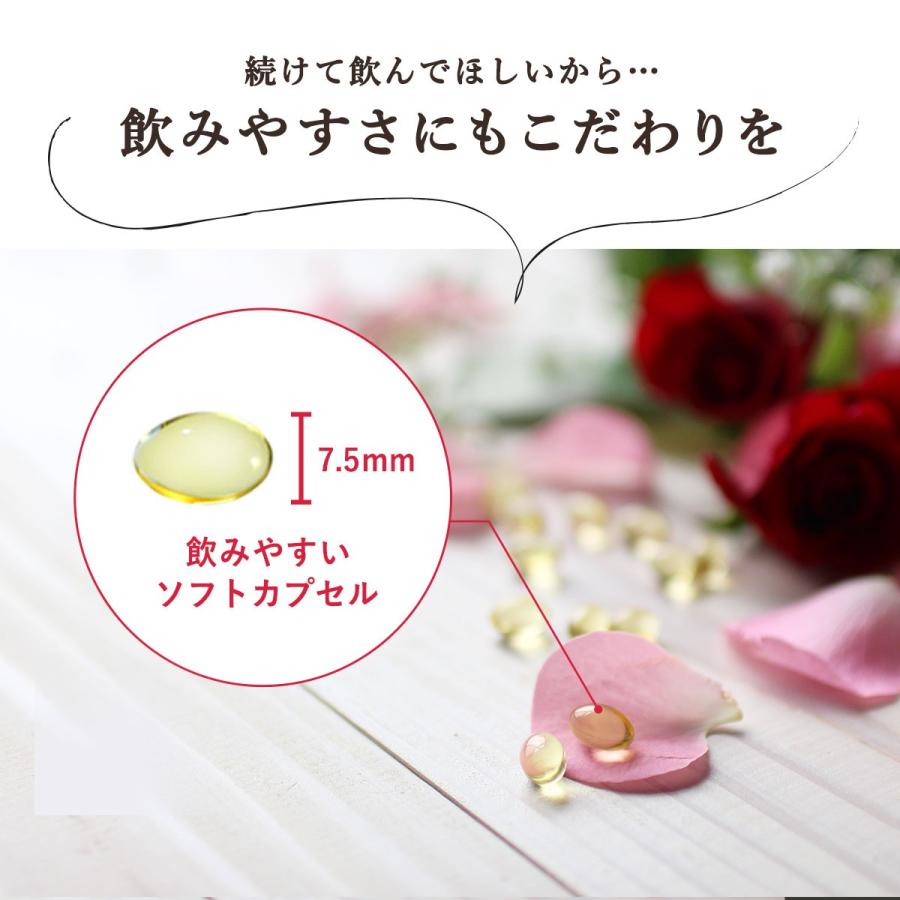 ローズサプリ （約3ヶ月分） エチケット サプリ ローズ オイル ニオイ 臭い 飲む 香水 サプリメント アロマ フレグランス アマニ油 ツバキ油 美容 ポイント利用 | ogaland | 10