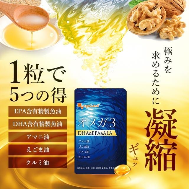 オメガ3 （約1ヶ月分） DHA EPA サプリメント 必須脂肪酸 α-リノレン酸 不飽和脂肪酸 サプリ 亜麻仁油 健康 魚 苦手｜oga｜11